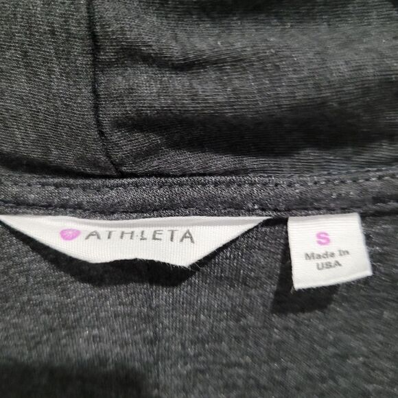 Athleta Duet Wrap Surplice Heather Gray dress Size S - Picture 8 of 10